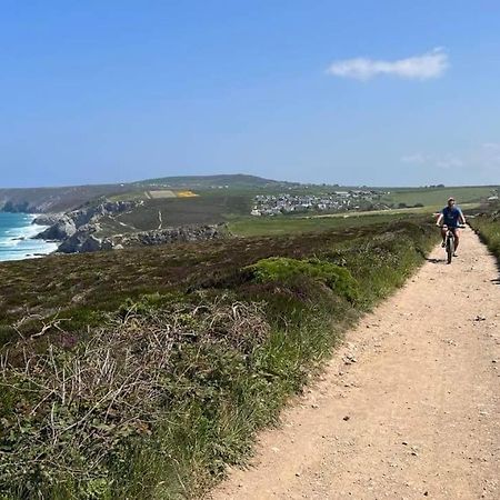 Ferienwohnung Brook Beach Retreat, Porthtowan, Cornwall Exterior foto